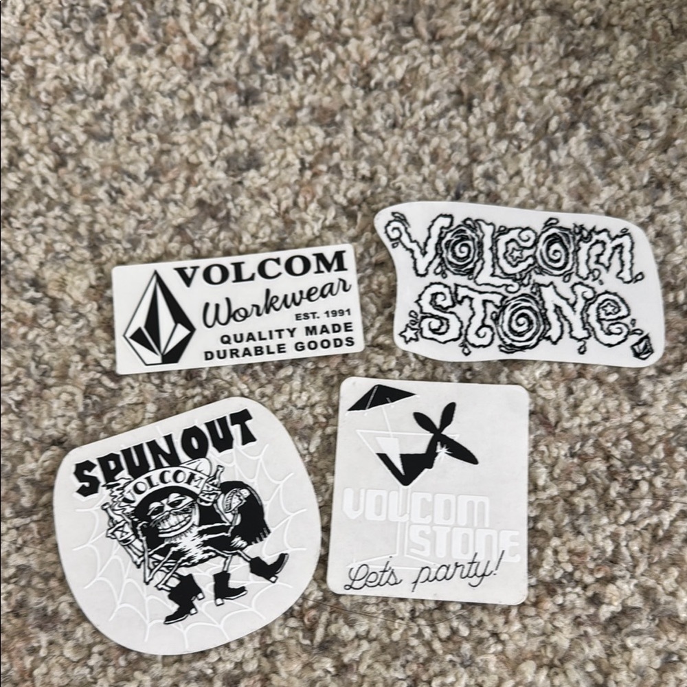 volcom stickers